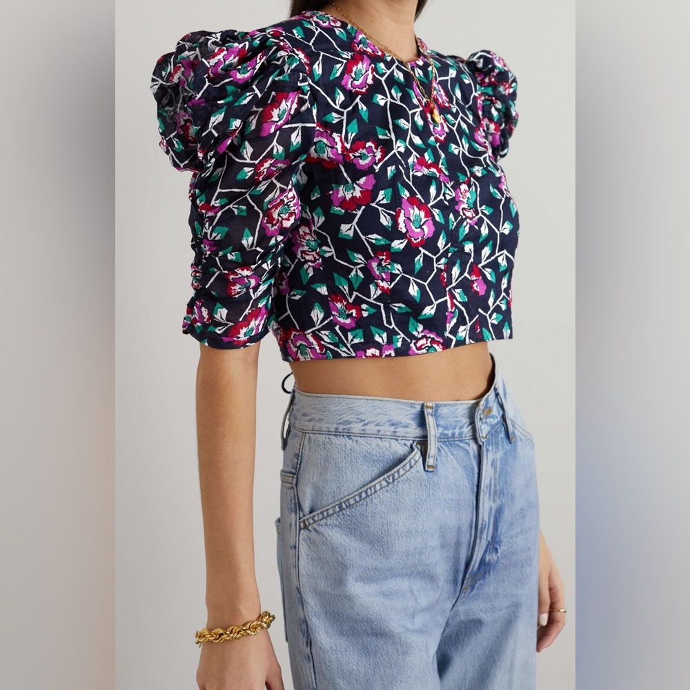 Isabel Marant Open back crop top